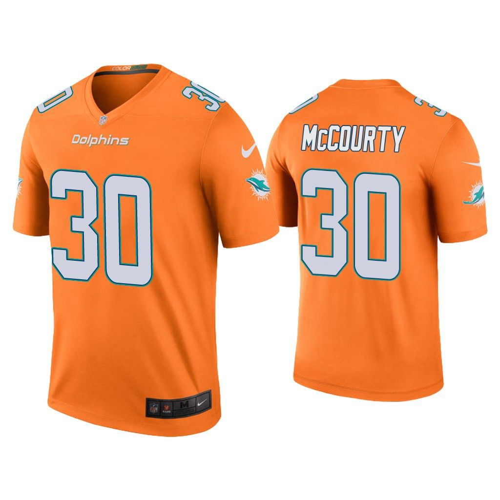 Men Miami Dolphins #30 Jason McCourty Nike Oragne Color Rush Legend NFL Jersey->miami dolphins->NFL Jersey